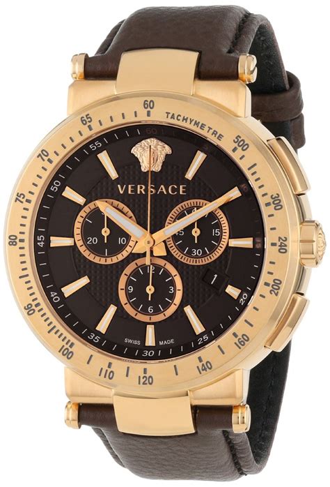 versace wrist watch for men|Versace men's automatic watch.